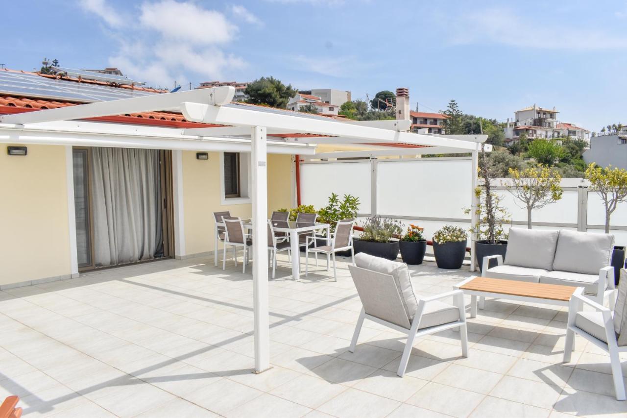 Zoe'S Flat Megali Ammos Apartman Szkiáthosz Kültér fotó